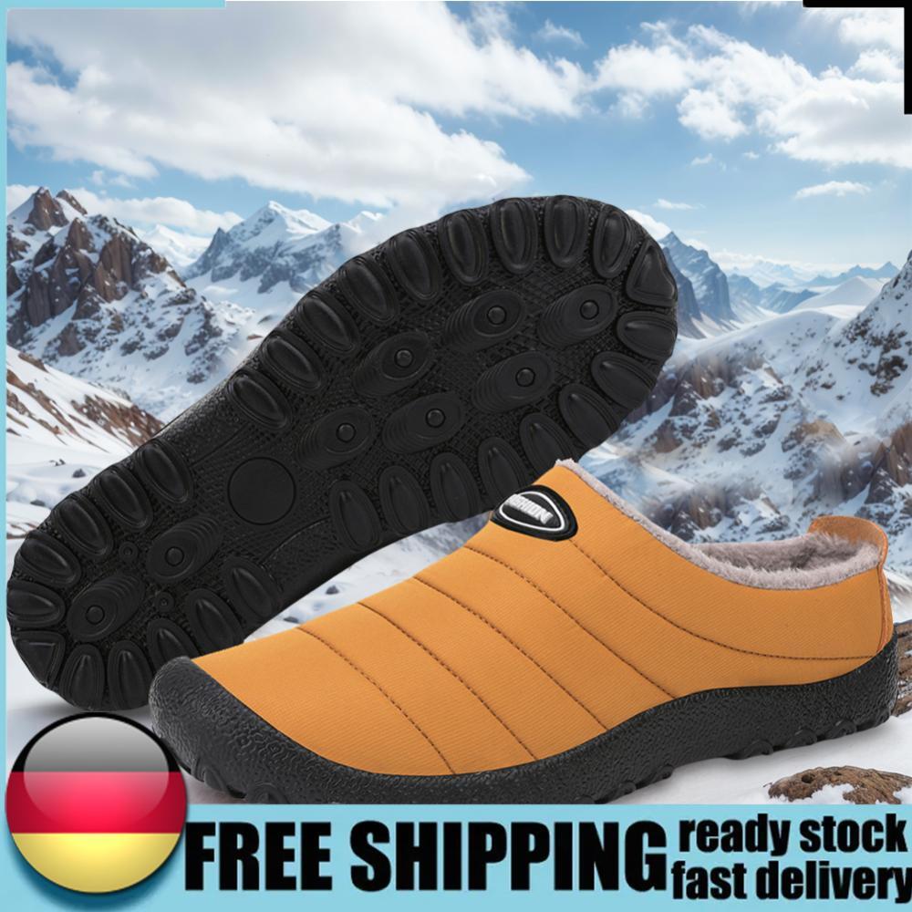 APL Scarpe Fuzzy Slip On Impermeabili Invernali Calde Ciabatte Antiscivolo Accoglienti per Uomo Donna