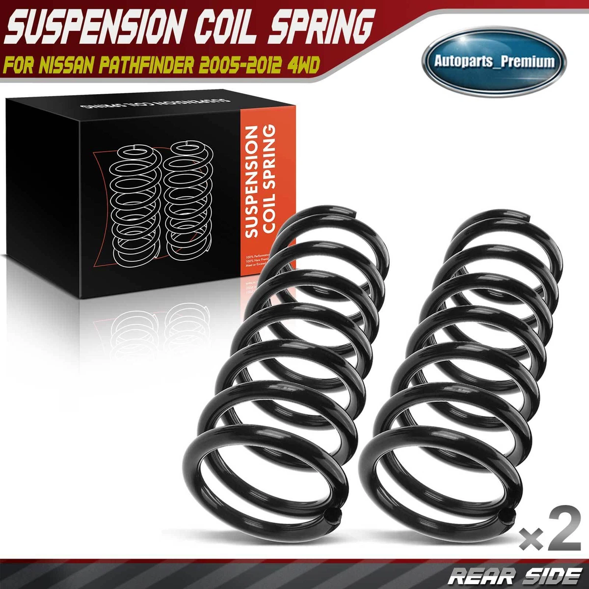 Las Mejores Ofertas En Suspensión Y Dirección Trasero Leaf & Coil Springs Para Nissan Maxima | EBay