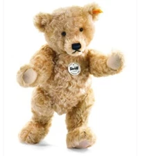 Steiff Teddy Bear Classic 1920 Lt. Blond 25cm Mohair Fully Joint Germany 000645