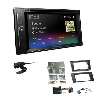 Pioneer AVH-A240BT DVD Bluetooth für Mercedes Benz E-Klasse 2002-2009 W211 S211