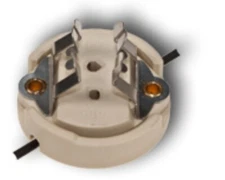 Tanning Bed Facial Lamp Socket - Verticle Plug in Style Gy9,5 - Ergoline/Soltron