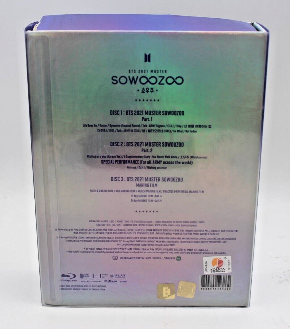 SOWOOZOO: BTS 2021 Muster (Blu-Ray + Photobook + Digipak) - Used
