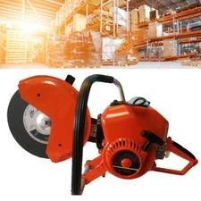 2-stroke Gas Demolition Saw Concrete Cutter Metal Concrete Cut Off Saw &Blade