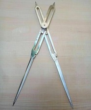 8" INCH BRASS ANTIQUE DRAFTING TOOL PROPORTIONAL DIVIDER SCIENTIFIC INSTRUMENT