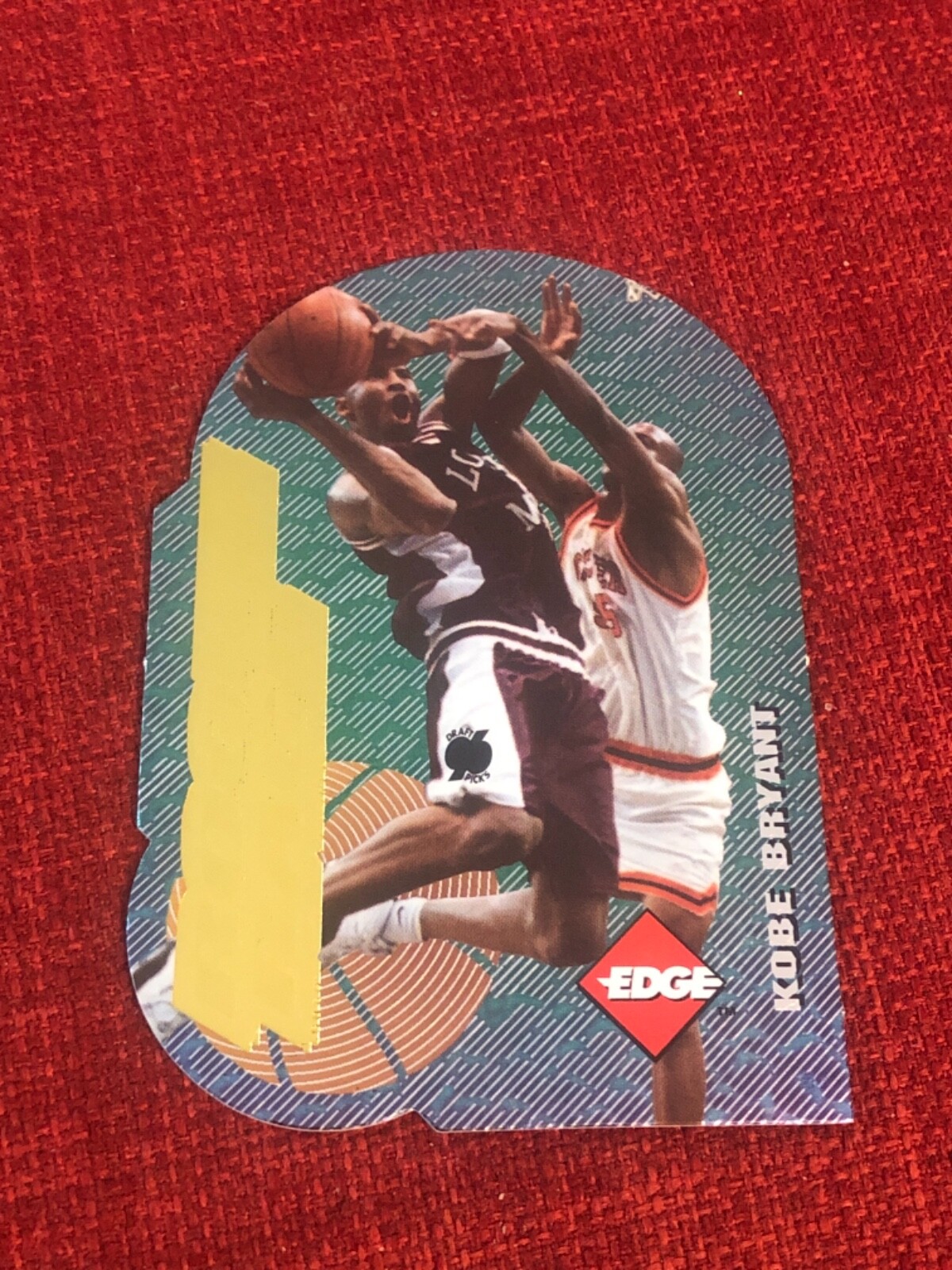 Kobe Bryant 1996 collectors edge rookie rage die cut #6