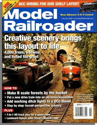Model Railroader - 2008, February - Creative Scenery, Make N Scale Forests   