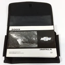 2009 Chevrolet Impala Factory Original Glovebox Owners Manual Portfolio