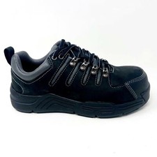 Shoes For Crews Pro Black Slip Resistant Steel Toe Womens Crew Work Shoes 8294