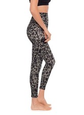 Miraclesuit Women's Tummy-Control Performance 7/8 Leggings Tortoise Ivy Camo M