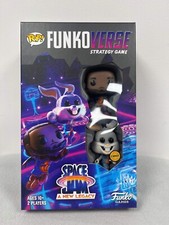 Image of Space Jam Funkoverse 2 Pack Strategy Game Age 10+ Bugs Bunny Lebron James Chase