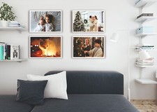 Collage FoamBoard PosterBoard Photo Prints Set of 4