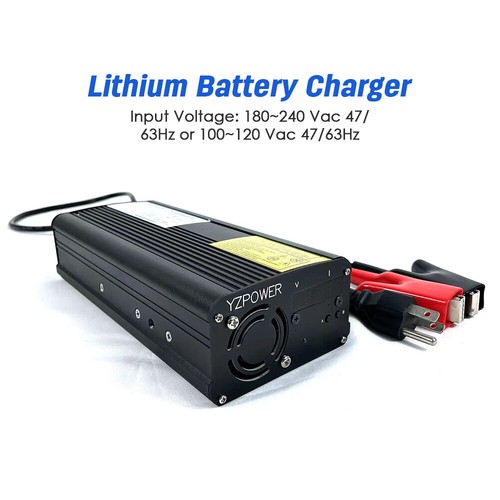 AC/DC 14.6V 10A 20A Lithium Battery Charger For 12V Lithium Iron LiFePO4 Battery - Picture 3 of 15