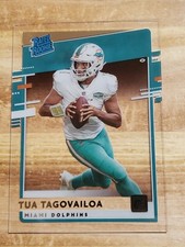 2020 Panini Chronicles Football Tua Tagovailoa Clearly Donruss Rookie #RR-TT