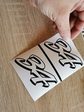 Kevin Schwantz 34 dorsal bib number X1 decal set vinyl stickers stickers ステッ