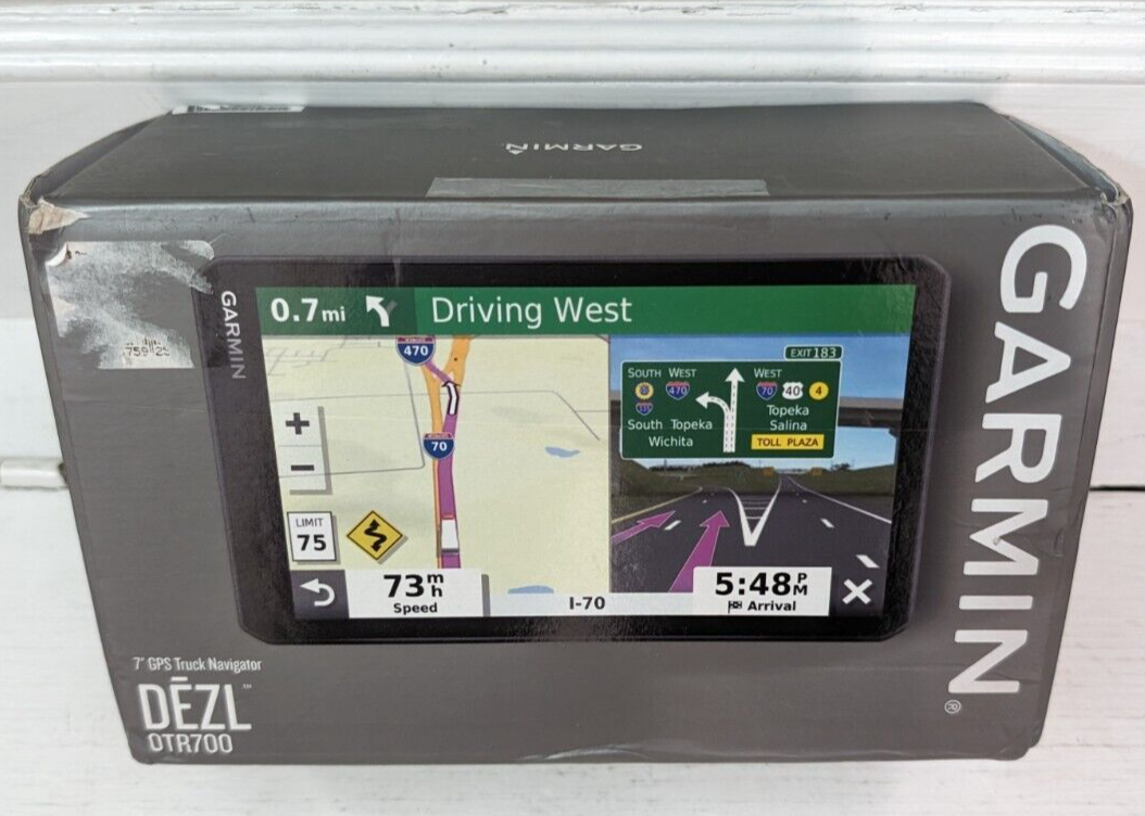 Garmin 0100231300 dezl OTR700, 7inch GPS Truck Navigator