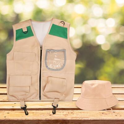 Kids Explorer Costume Nature Adventures Suit Party Favors with