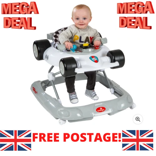Babylo Racer 500 Baby Kids Walker - White - Brand New - FREE TRACKED POSTAGE!
Opens in a new window