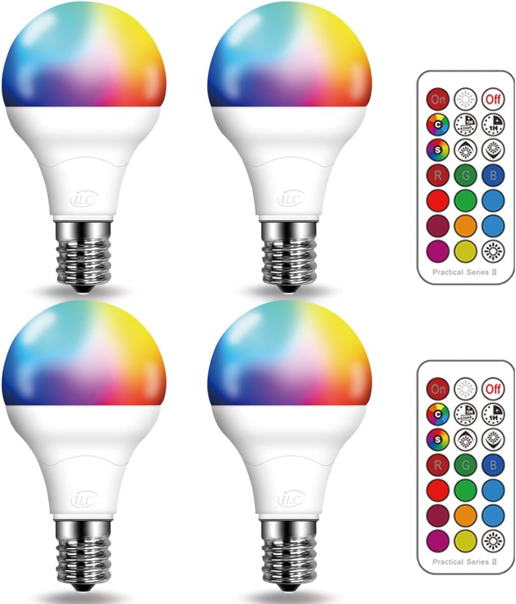 (40w Equivalent) 5w, Color Changing Rgb, 2700k Warm White...