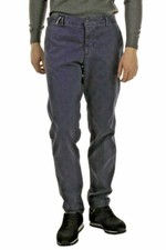 €200 HERMITAGE Men's Slim Fit Stretch Chino Pants Trousers Size 56 - W38 L32 NEW