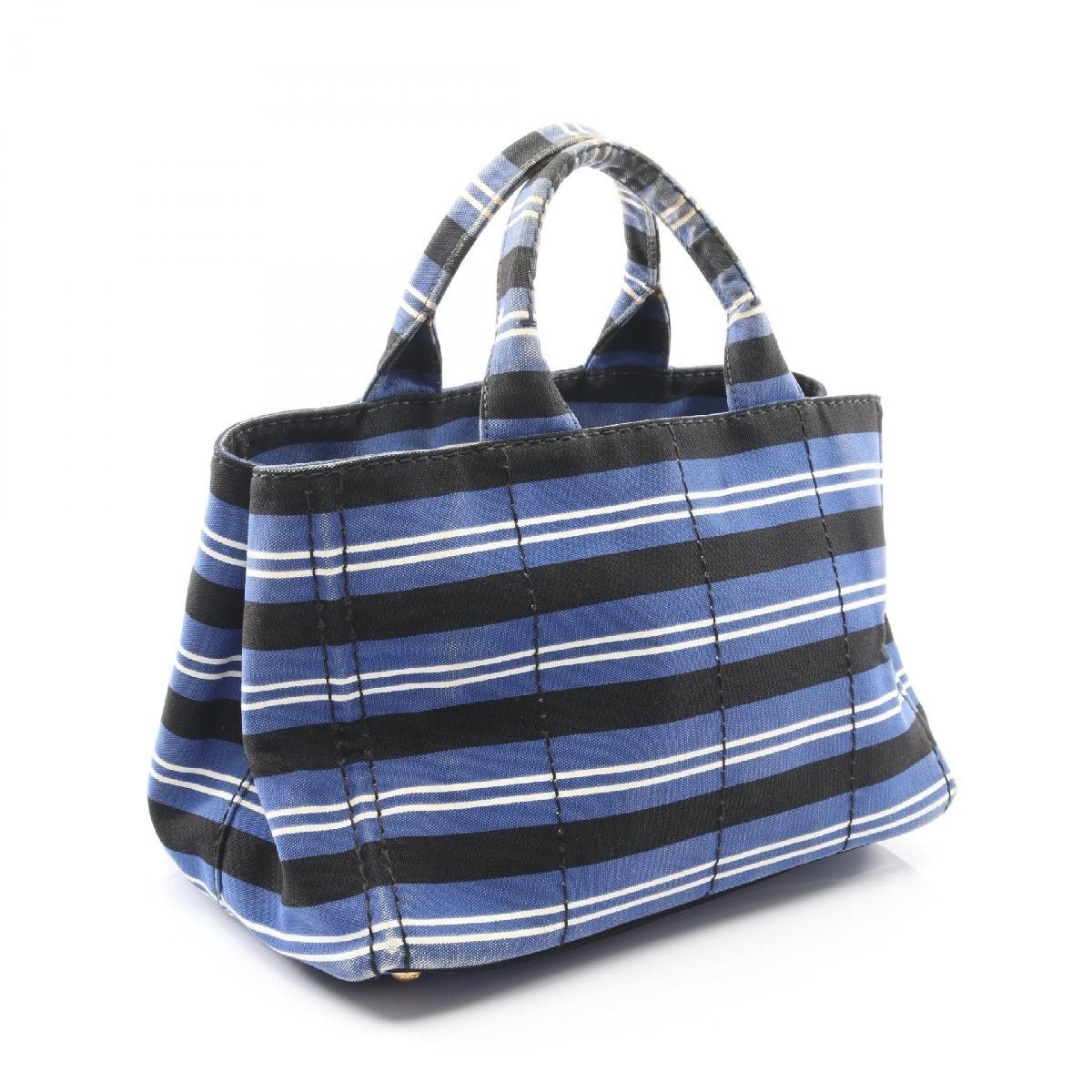 PRADA CANAPA  Canvas Tote Bag Used Ladies from japan thumbnail 2