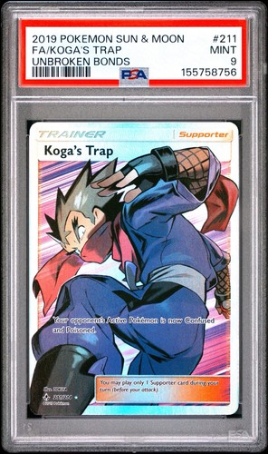 Koga's Trap graded PSA 9 for sale on eBay