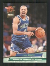 1992-93 Ultra #309 Chris Smith RC Minnesota Timberwolves 43140 1992-93 Ultra #309 Chris Smith RC Minnesota Timberwolves 43140