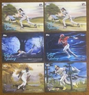 (6) 2025 TOPPS X BOB ROSS JOY OF BASEBALL THE ART OF STEALING DE LA CRUZ READ