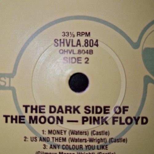 Pink Floyd - The Dark Side Of The Moon Australia Pink Vinyl Quadraphonic 1990s? - Picture 16 of 16