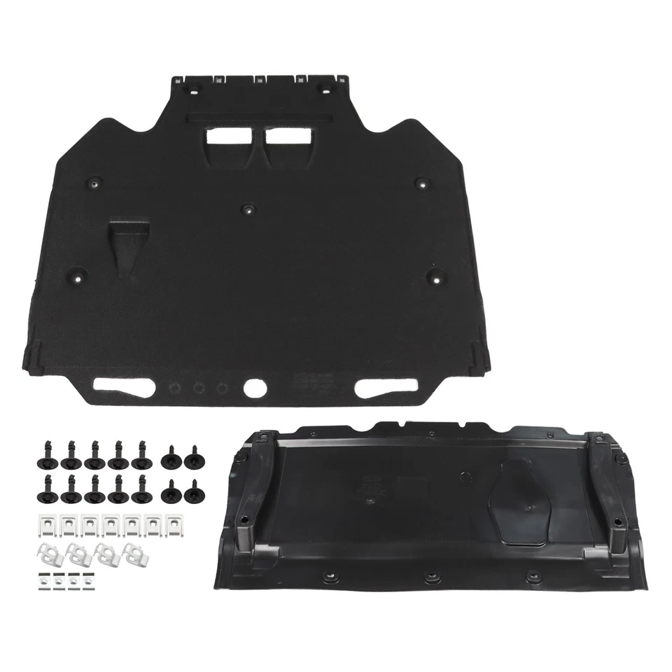 Splash Guards+Clips+Radiator Support Cover For 2011-2018 Audi A6 (4G/C7) A7 (4G) - Imagem 2 de 4