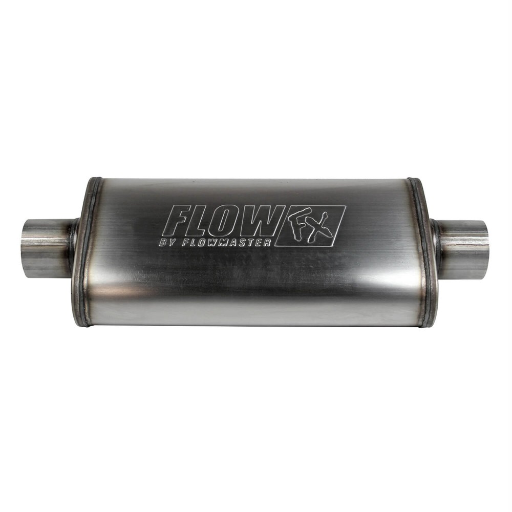 Flowmaster FLO71249 Oval 24 in Long Stainless Muffler Universal
