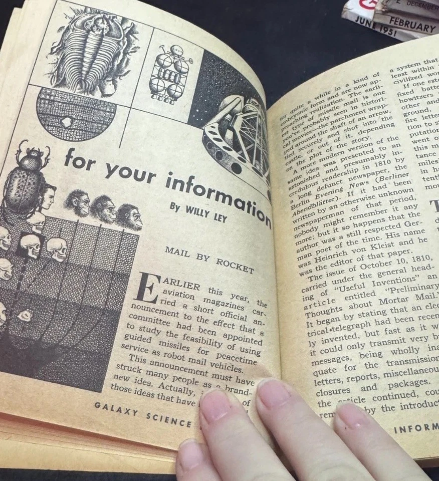 GALAXY SCI-FI MAGAZINE AUGUST 1954 Foto 3 de 4