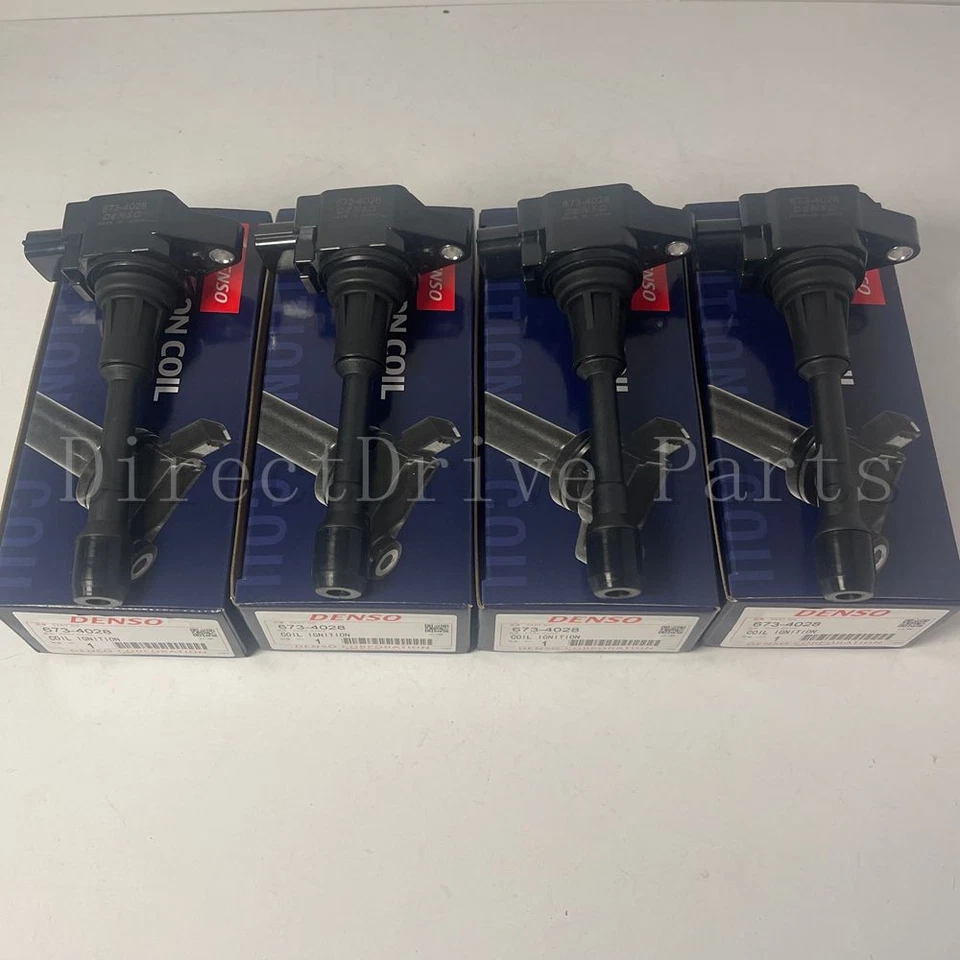 4Pcs DENSO Direct Ignition Coils-Coils 673-4028 For 2007-2020 Nissan INFINITI Foto 2 de 4