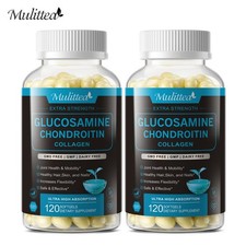 240 CAPSULES Glucosamine Chondroitin  Vitamin D3 For Bones , Joint Support