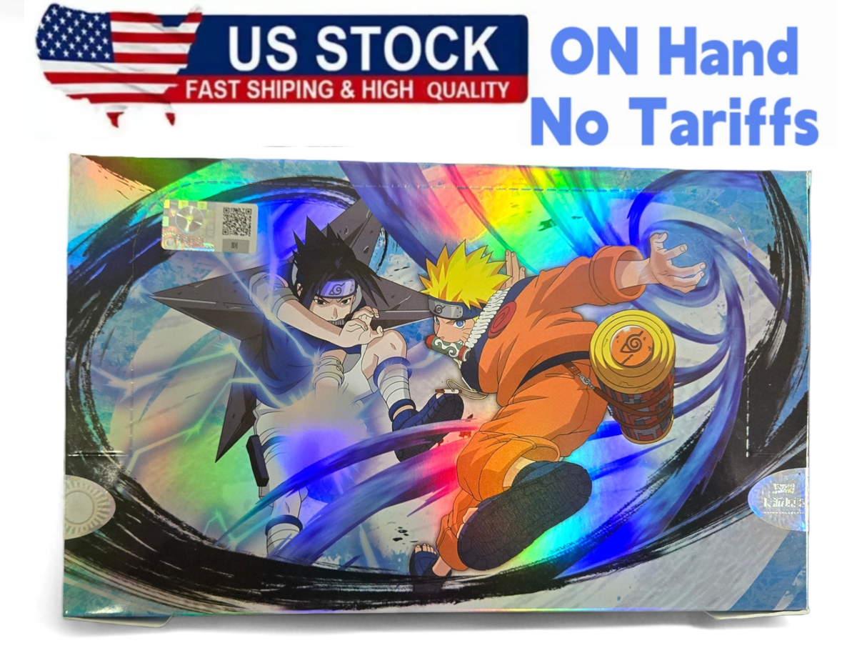 KAYOU ナルト英語版 4box セット Naruto Offical Kayou Tier 4 Wave 6 Trading Cards Uzumaki Booster