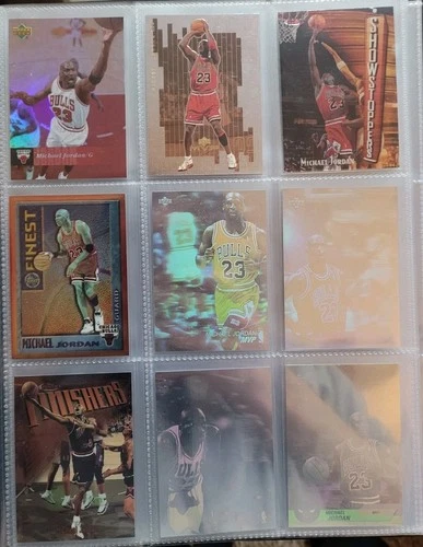 Michael Jordan Binder - 36 Cards - Inserts, Samples, Promos