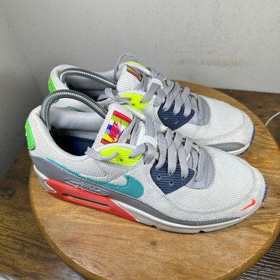 Nike Air Max 90 SE TV Signal White Light Bone DD1500-001 Mens 9.5 Sneaker
