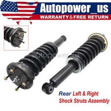 Rear Shock Struts Assembly Coil Spring Set of 2 For 2010-2018 Jaguar XJ Series
