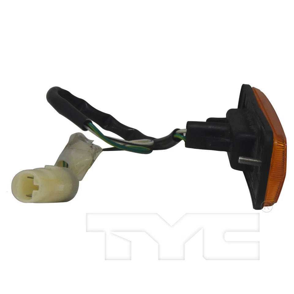 Conjunto de luz marcadora lateral delantera derecha TYC para camioneta Toyota 1982-1983 Foto 2 de 4