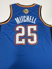 Ajay Mitchell autographed Oklahoma City Thunder signed NBA Finals jersey - PSA