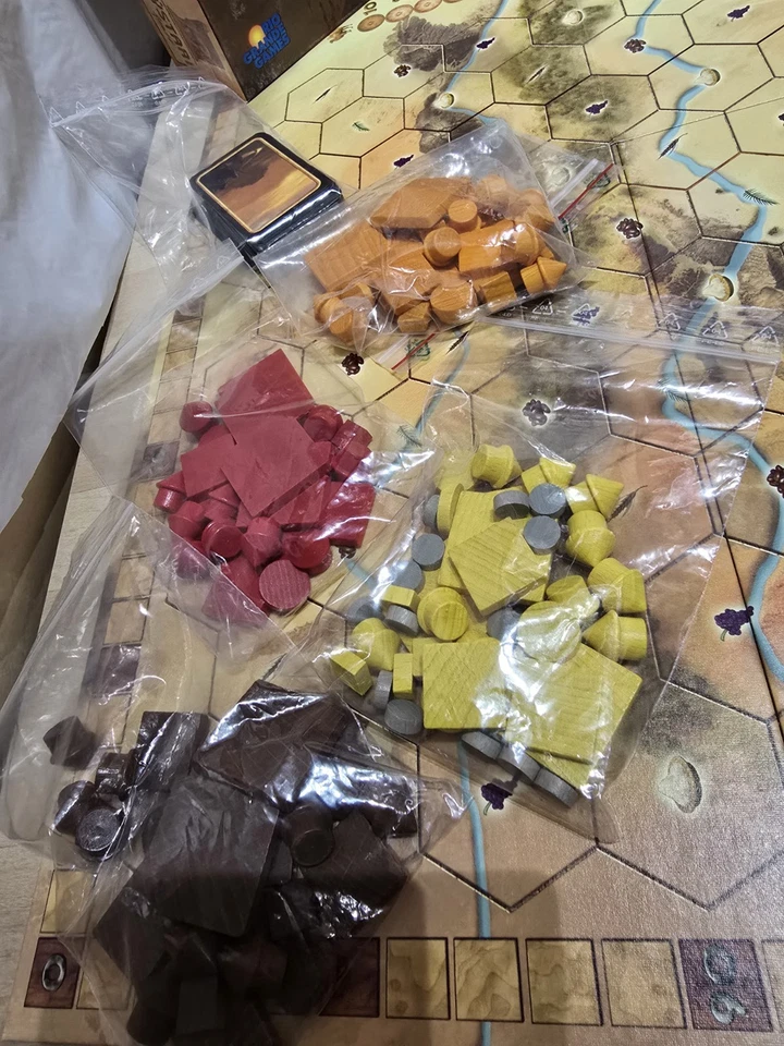 - Assyria Board Game – Emanuele Ornella – Ystari/Rio Grande – Complete, Used - Image 3 of 4