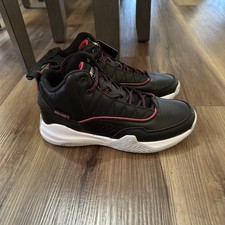 AND1 Scarpe da basket sportive nere stringate mid top misura 11