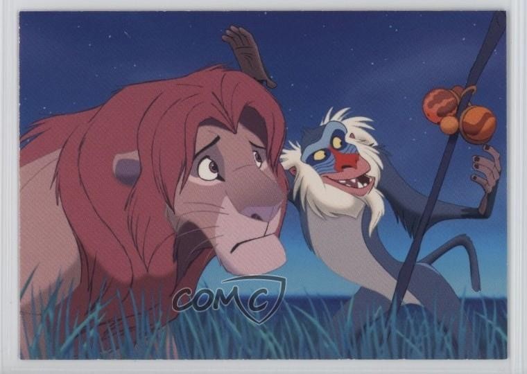 1994 SkyBox The Lion King: Series 2 Memorable Moments Simba Rafiki #146 c2s