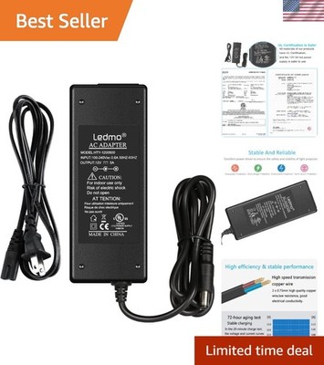 12V 5A LED Power Supply 60W AC 100-240V to DC Converter for LED Strips