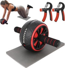 Ab Roller Wheel, Workout Equipment for Abdominal  Core Strength...