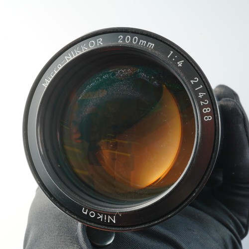 AS-IS Nikon Ai-S Micro-Nikkor 200mm F/4 Prime Lens - Picture 14 of 21