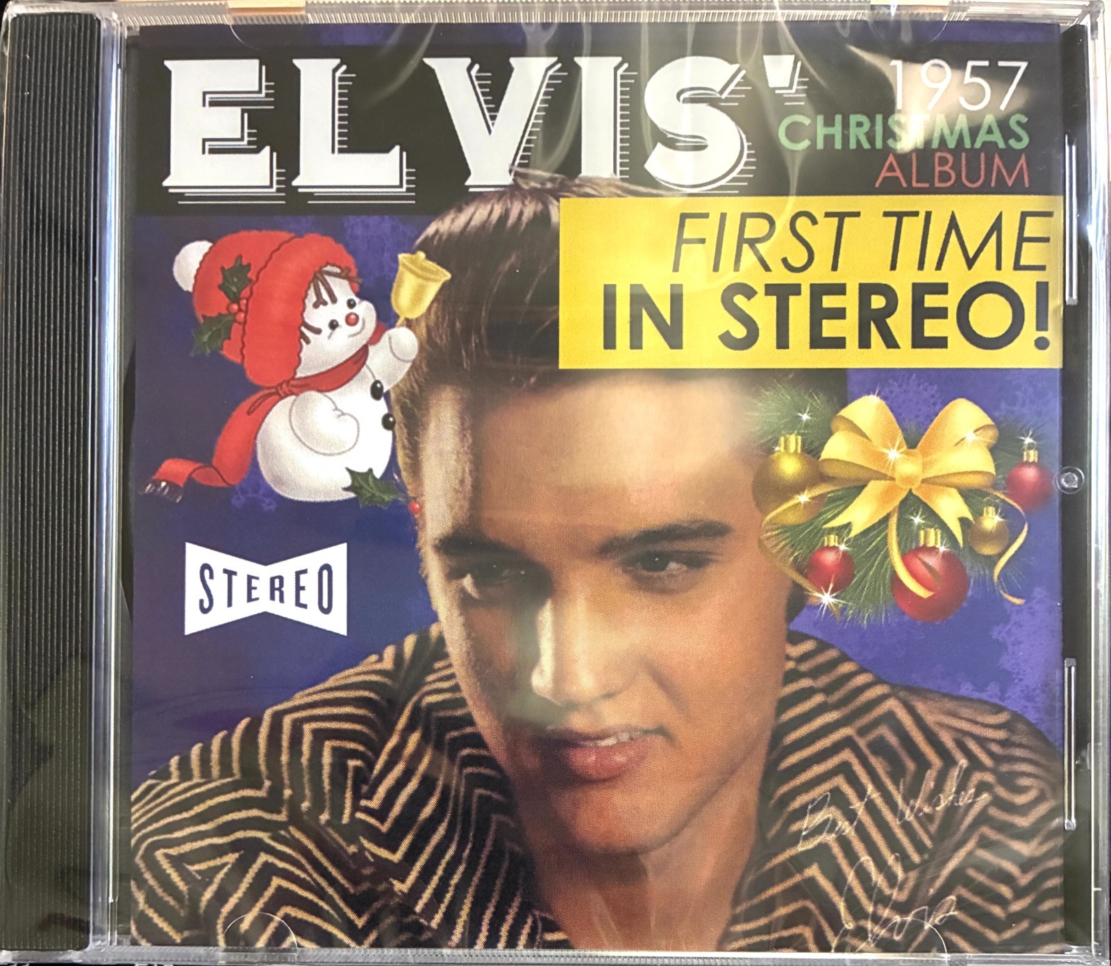ELVIS PRESLEY - 1957 Christmas Album (Factory Sealed CD) First Time in Stereo!!