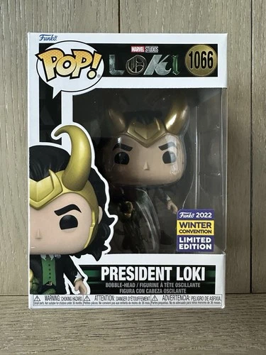 Funko Pop! Marvel Studios Loki PRESIDENT LOKI #1066 Winter  Convention 2022
