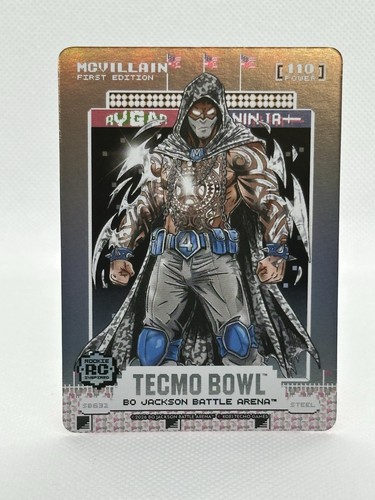 Myracle `Jahmyr Gibbs` Bo Jackson Battle Arena Tecmo Scoreboard Steel #S91