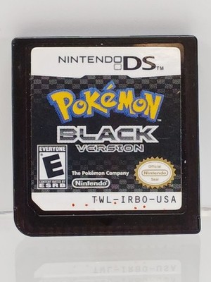 Pokemon: Black Version Nintendo DS - Authentic Tested 