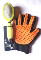 Hunde Pflege Set , HundebüRste , Katzen - Hunde Pflege Handschuh ,